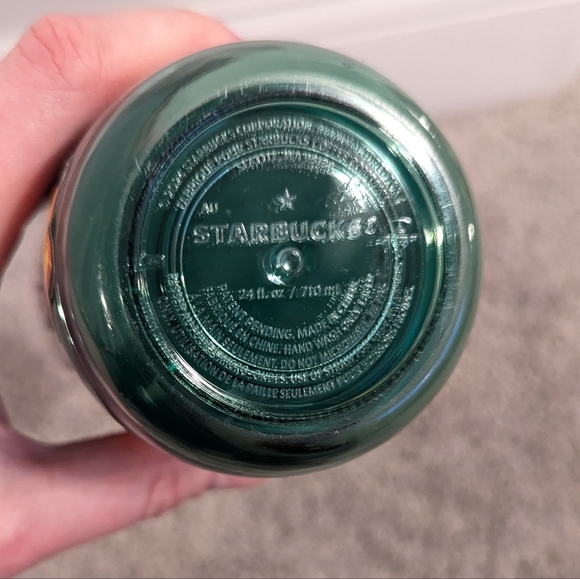 Starbucks 24 oz Green Apron Tumbler with Removable Stickers - Picture 5 of 5